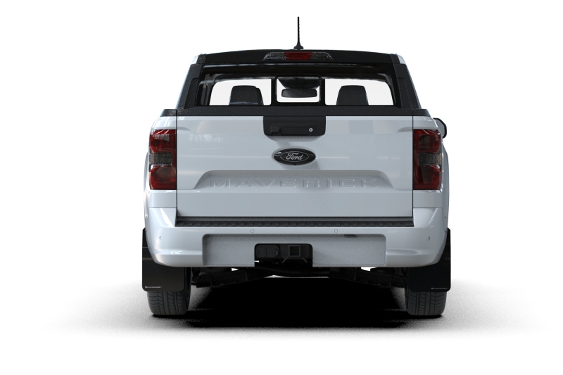 Ford Maverick Mud Flaps - Rally Armor - UR Premium Polyurethane - Black - `22-`26